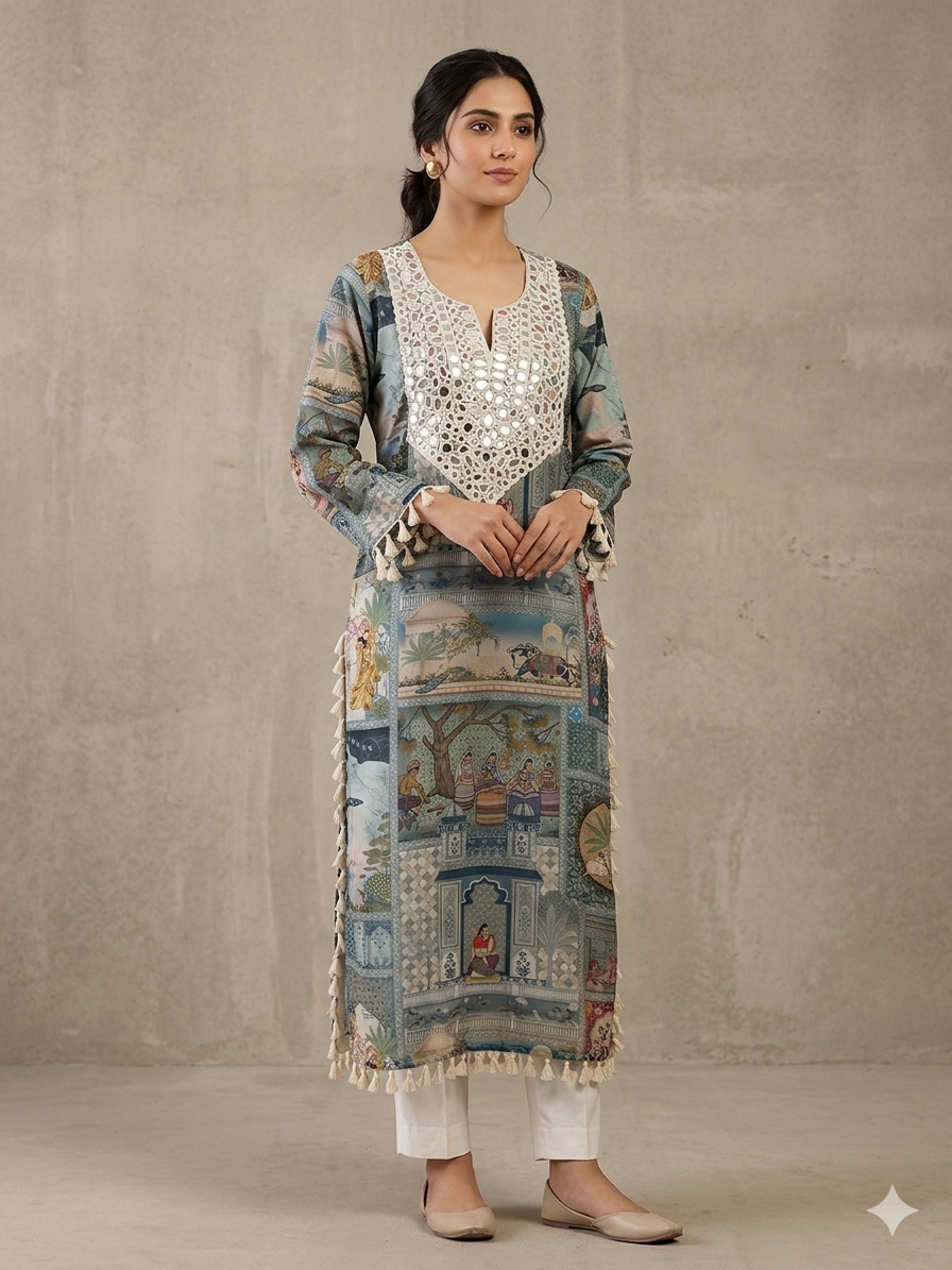 Sheesh Mahal Kurta Set