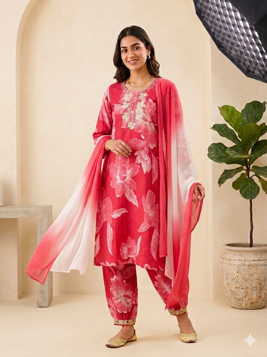 Nooré Bloom Kurta Set